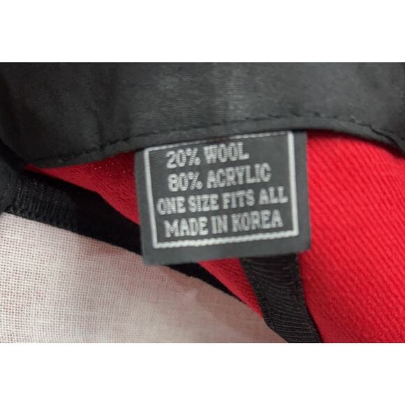 VTG USA Hat Embroidered Snapback Trucker 80s 90s Eagle Stars Made In Korea - Picture 6 of 6